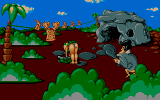Chuck Rock screenshot 4 for Amiga CD32